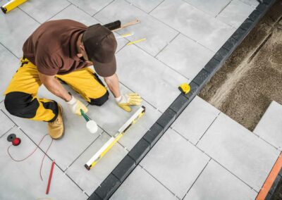 pose carrelage extérieur en Occitanie