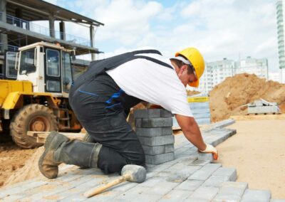 pose pavé autobloquant - Maçonnerie et construction en Occitanie